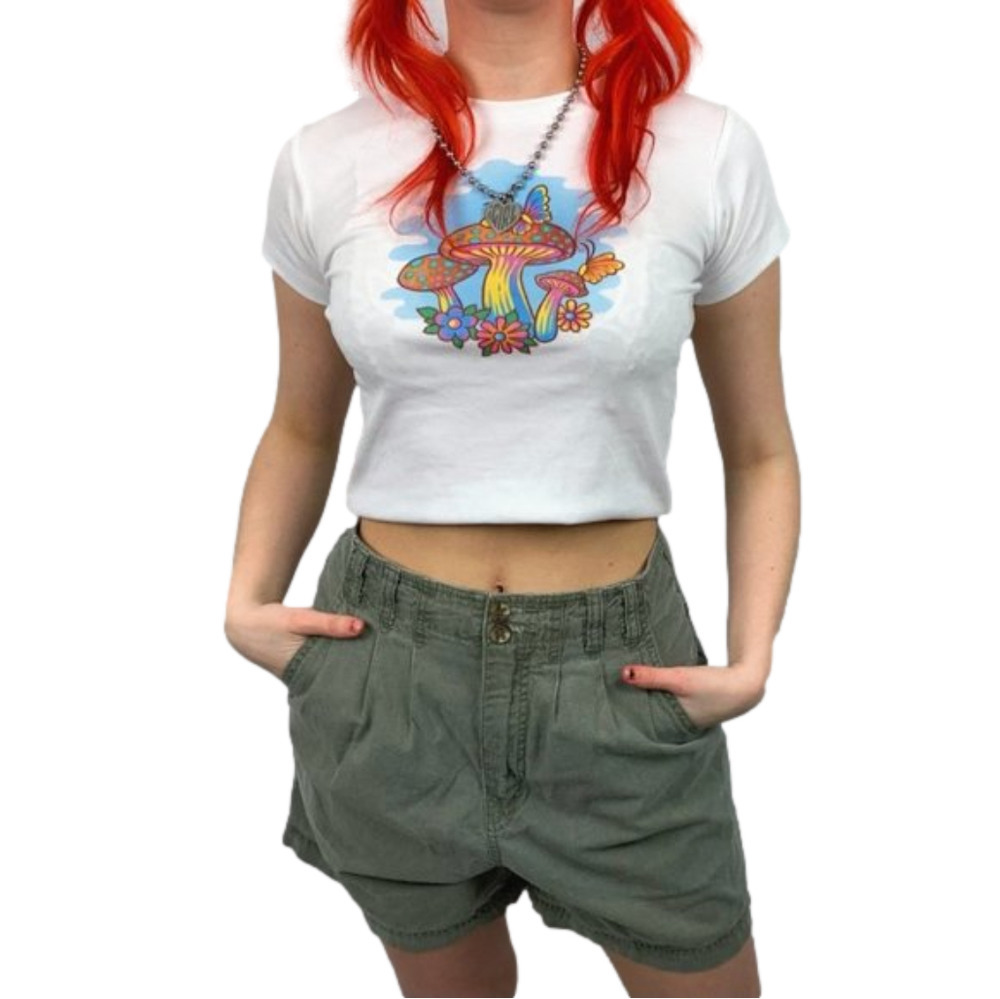 ROYAL Robbins Green Cotton Shorts size 8